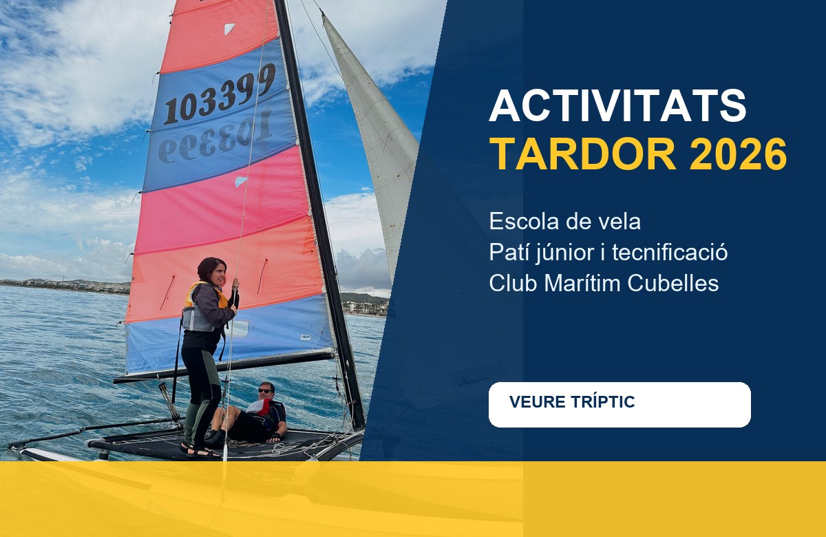 Activitats tardor 2026 de l'Escola de Vela